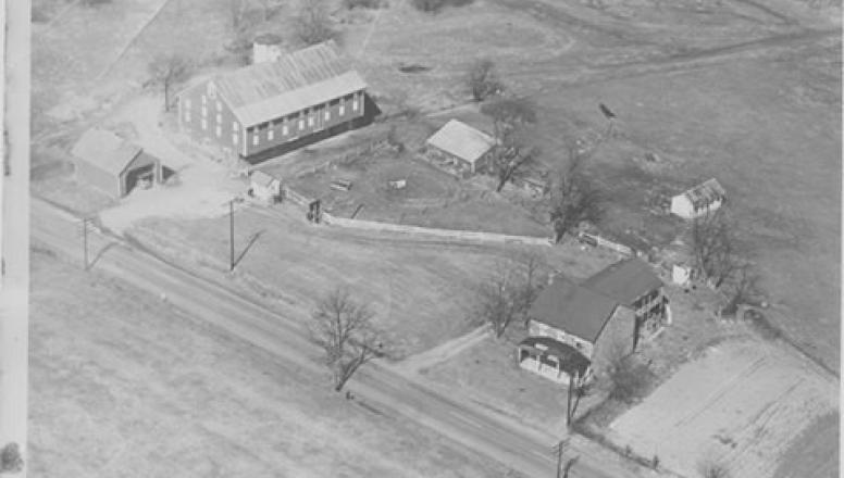 The Historic Daniel Lady Farm in the 1920's