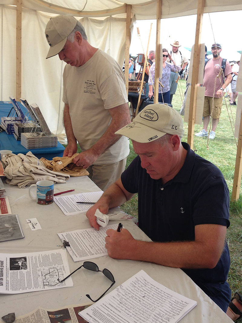 Signing the GBPA petition to save hallowed ground